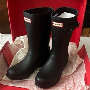 Hunter Classic Black Waterproof Boots